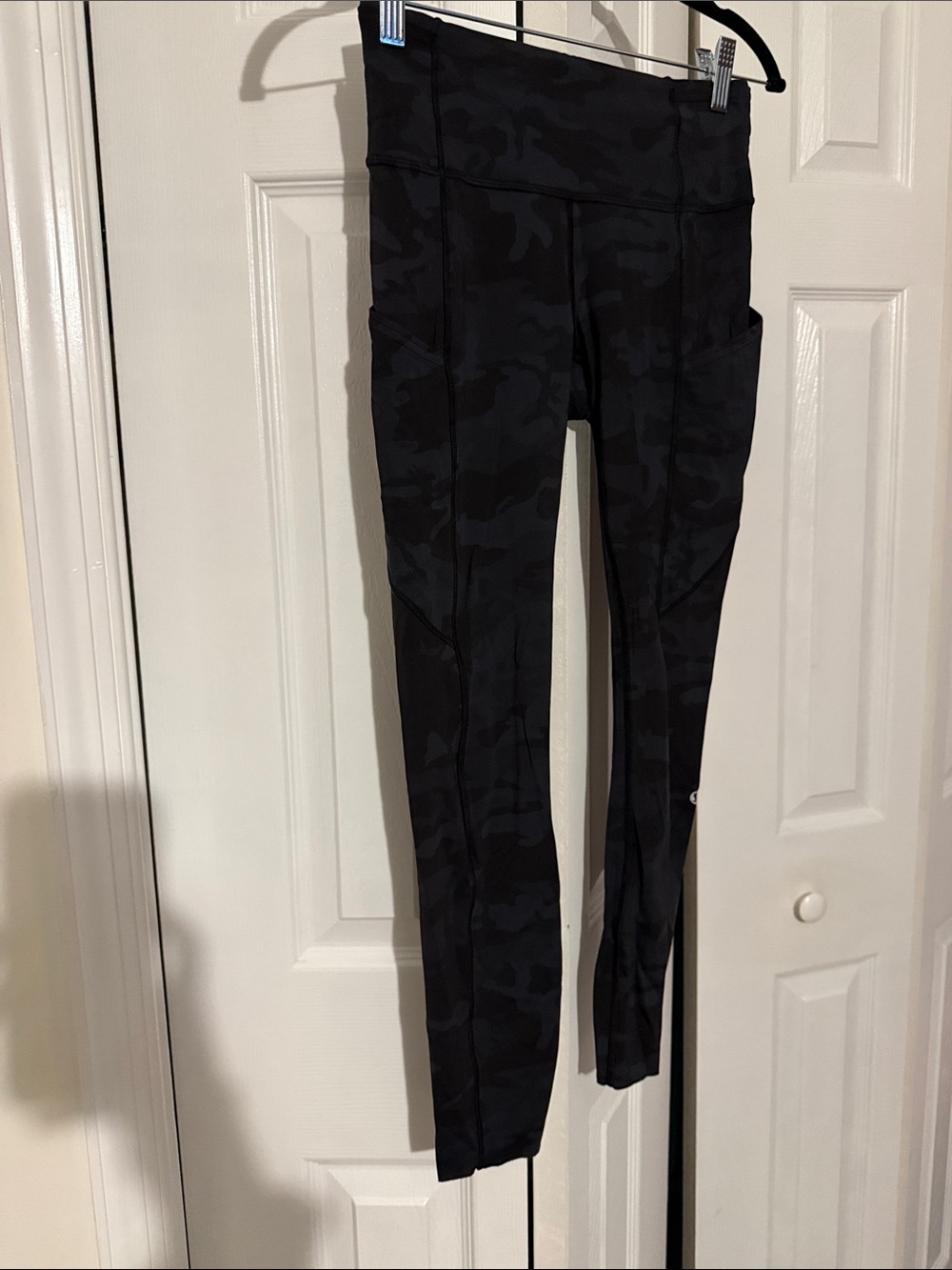 Black women’s lululemon Camo High-Waist Leggings